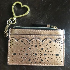 Victoria’s Secret Rose Gold Change Purse w/ Zipper